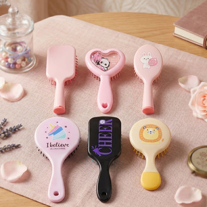 Wukusy premium grooming and styling hair comb with mixed design, showcasing fine teeth and ergonomic handle for easy styling.