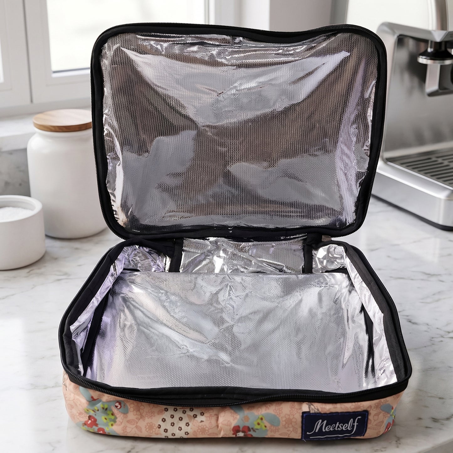 Lightweight Wukusy travel organizer bag with multiple compartments for gym, toiletries, and travel storage.