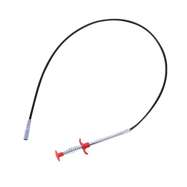 Wukusy 1628 multifunctional cleaning claw for drain clearing, with a long 290cm pipe dredging tool for hair and debris removal.