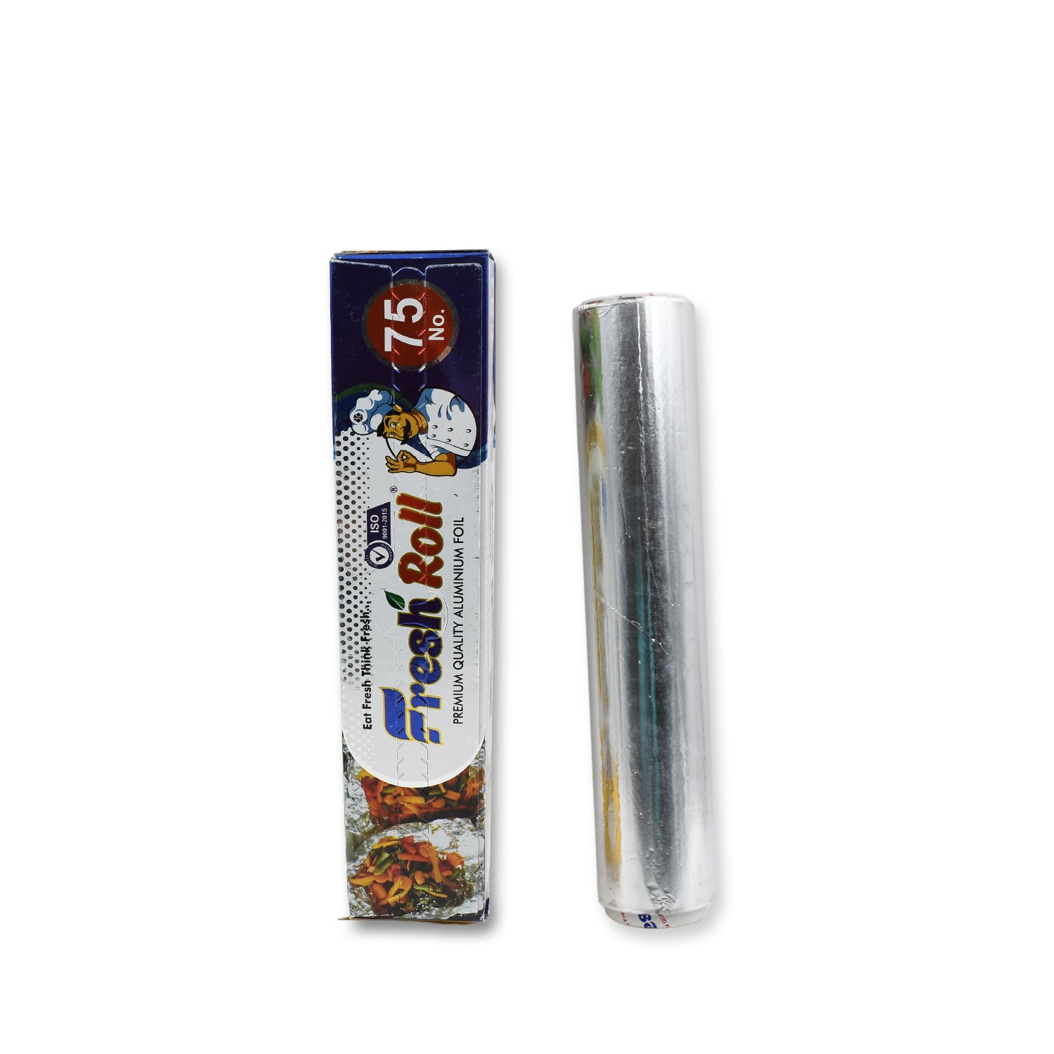 Wukusy premium heavy-duty aluminum foil roll, non-stick, 295mm wide, ideal for baking and grilling in home kitchen settings