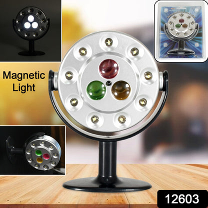 Wukusy multifunctional magnetic LED flashlight with waterproof design, three ultra-bright LEDs, suitable for home decor use