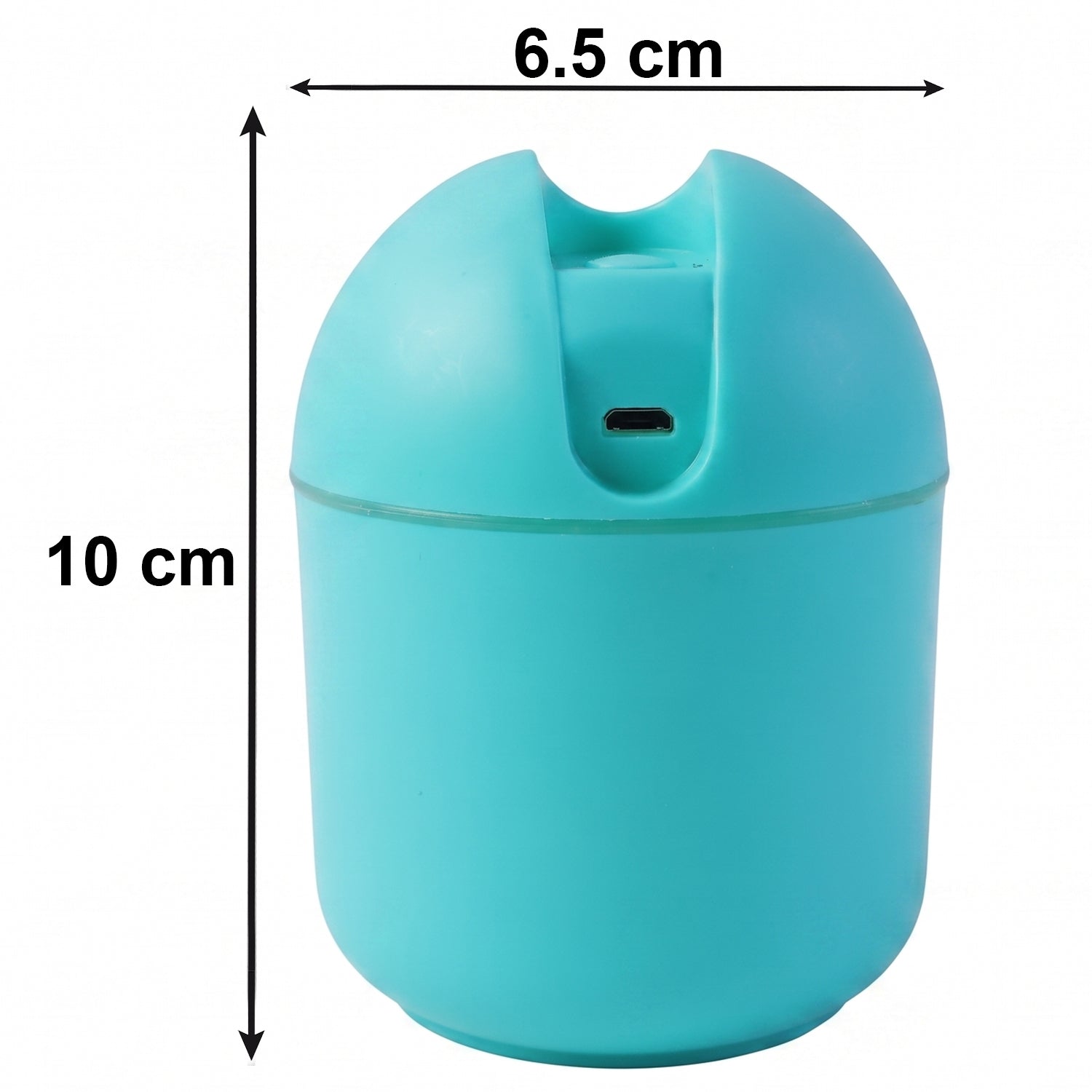 Wukusy portable USB mini air humidifier with cool mist, compact device emitting mist into the air for added humidity