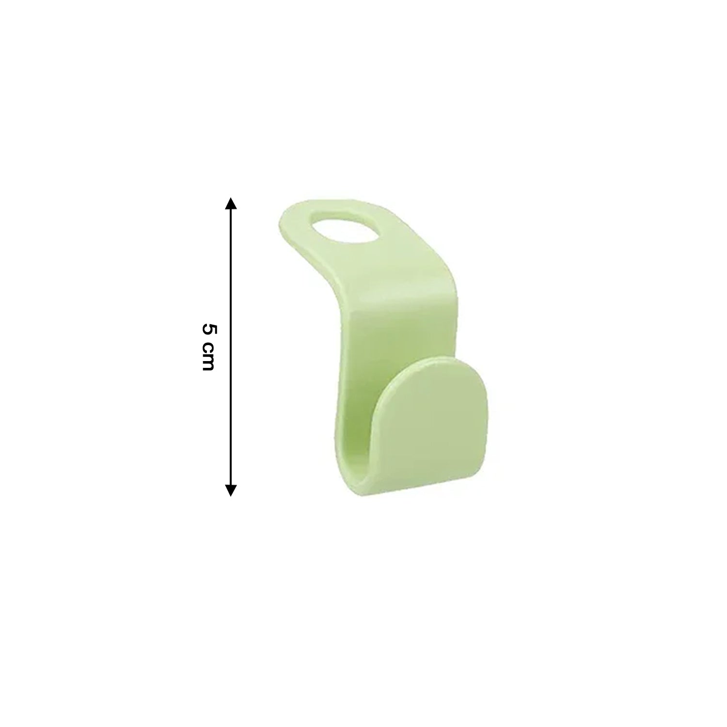Set of 10 Wukusy multipurpose plastic hanger hooks for home organization and hanging clothes or accessories.