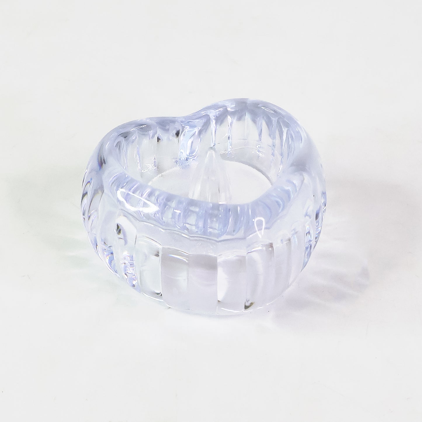 Six Wukusy LED crystal tealight candles for home decor, flameless and decorative, with glowing crystal-like design.