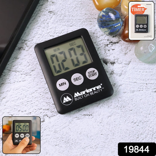 Wukusy digital kitchen countdown timer showing timer display and buttons for setting cooking time.