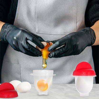 Wukusy nonstick egg boiler cooker for easy egg boiling without shells, kitchen tool for breakfast preparation