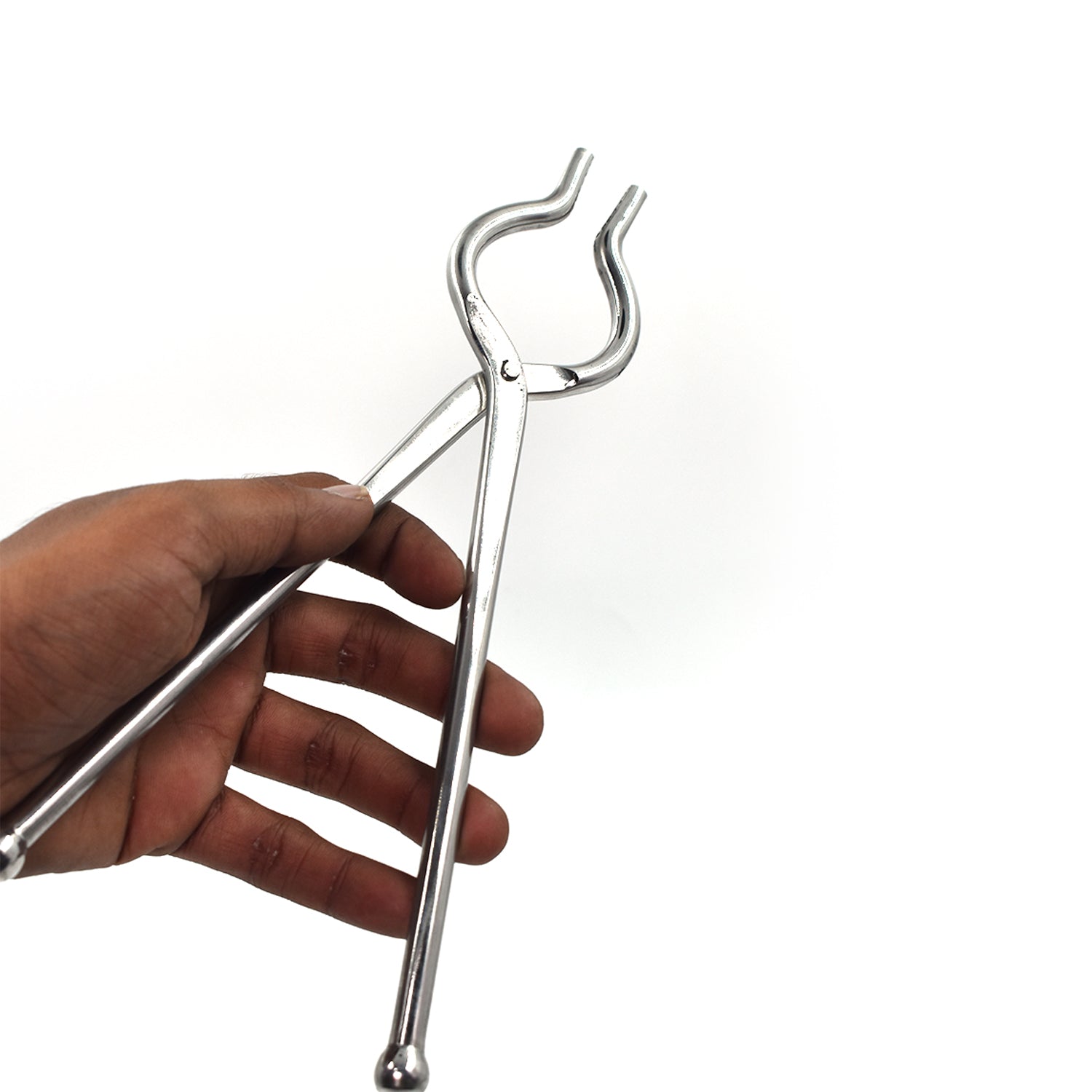 Wukusy 8112 Ganesh stainless steel utensil holder with unbreakable design, 8mm size, for smart kitchen organization.