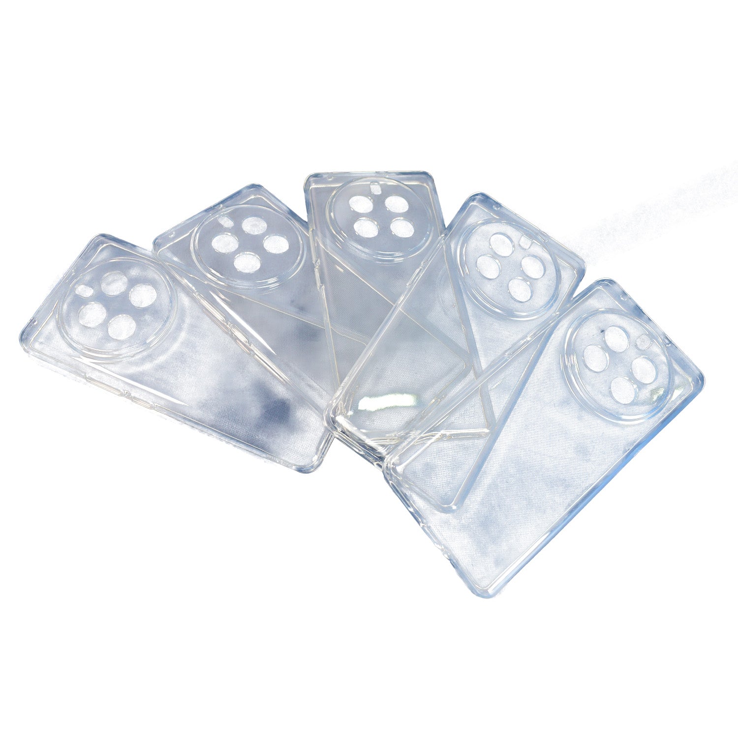 Wukusy clear TPU soft phone case for Nothing Phone, showcasing flexible, transparent protection for mobile accessories.