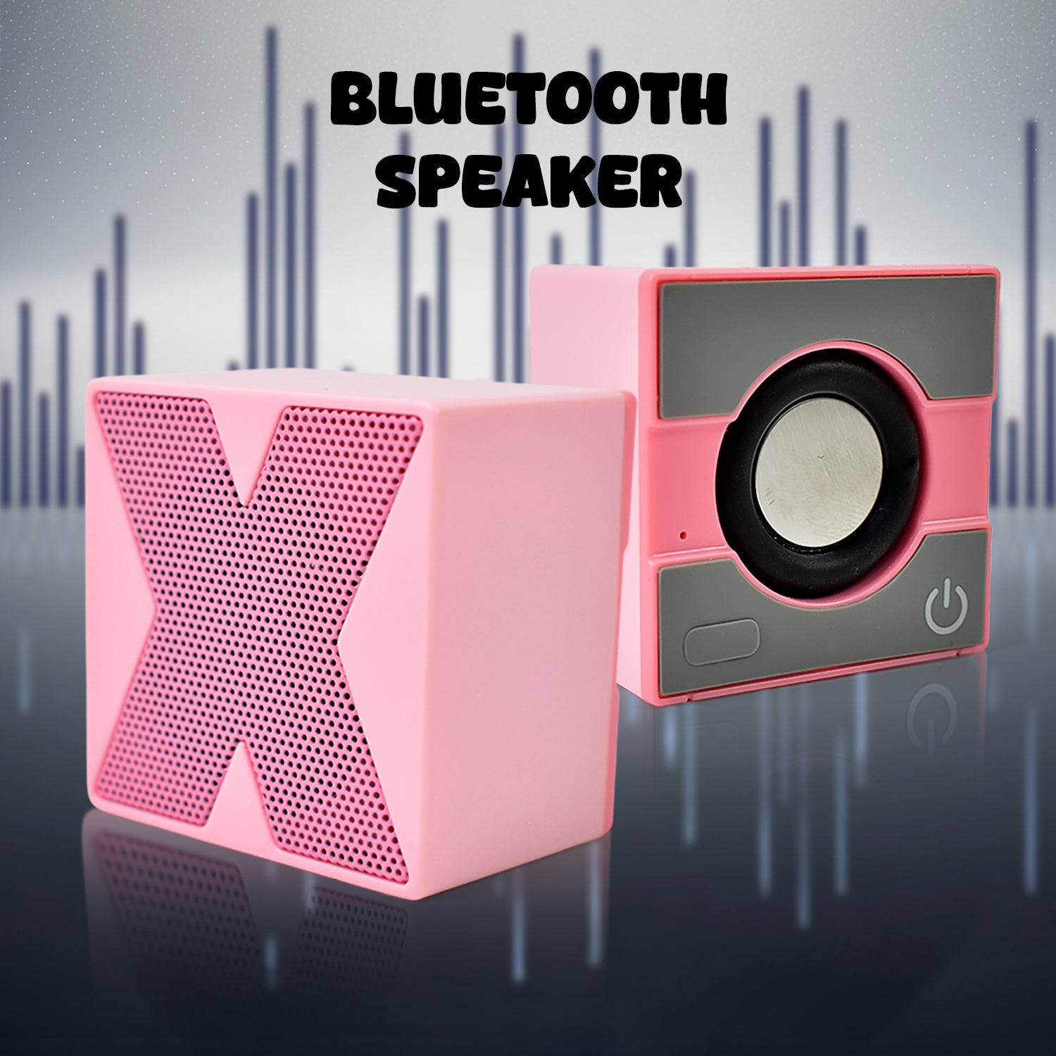 Wukusy portable wireless mini speaker with immersive sound, compact mobile accessory for on-the-go audio enjoyment.