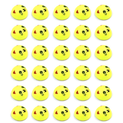 Wukusy 30-piece pull back smiley toy set with colorful, smiling face toys perfect for kids' fun and play.