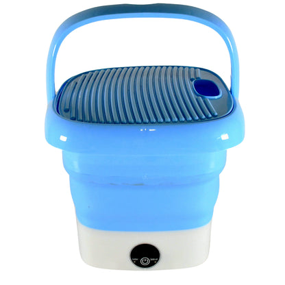 Wukusy portable mini washing machine and dryer combo for travel, camping, RV, dorms, suitable for underwear, socks, and baby clothes.