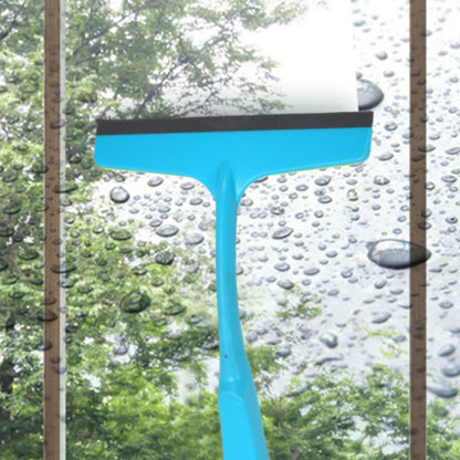Wukusy 8706a kitchen platform with glass wiper and no-dust broom, long handle for easy floor cleaning in home improvement.