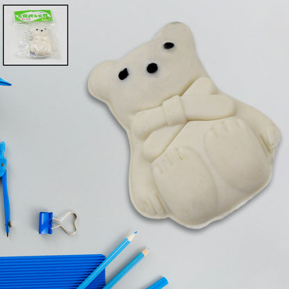 Wukusy cartoon design eraser featuring colorful mixed character illustrations, ideal for office and school use.