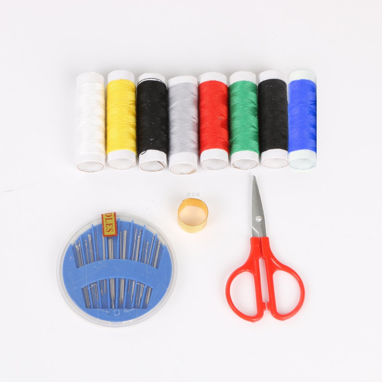 Wukusy 6026 multi-function sewing set with various sewing tools and accessories for home tailoring and sewing projects.