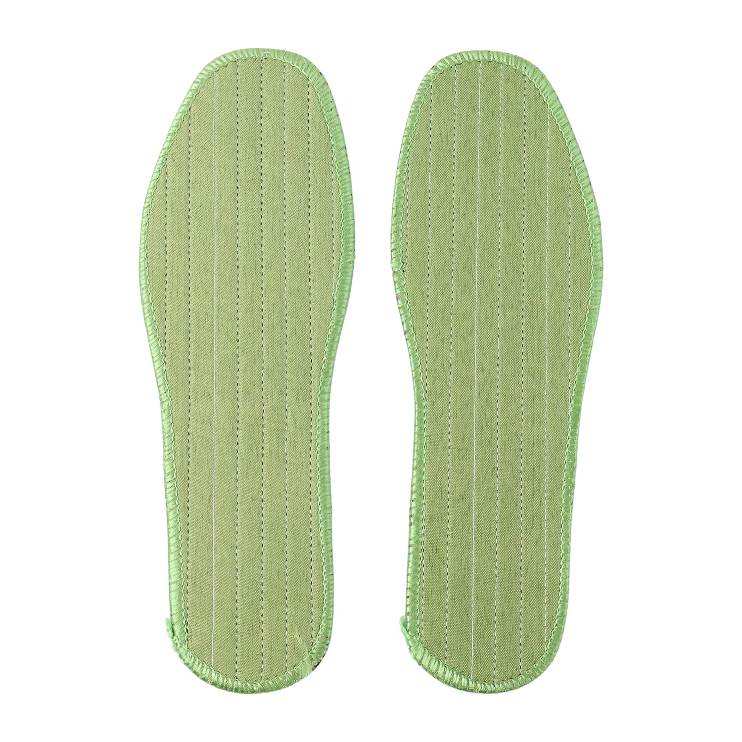 Pair of Wukusy premium comfort shoe insoles for size 36, offering daily foot support with a mixed design pattern.