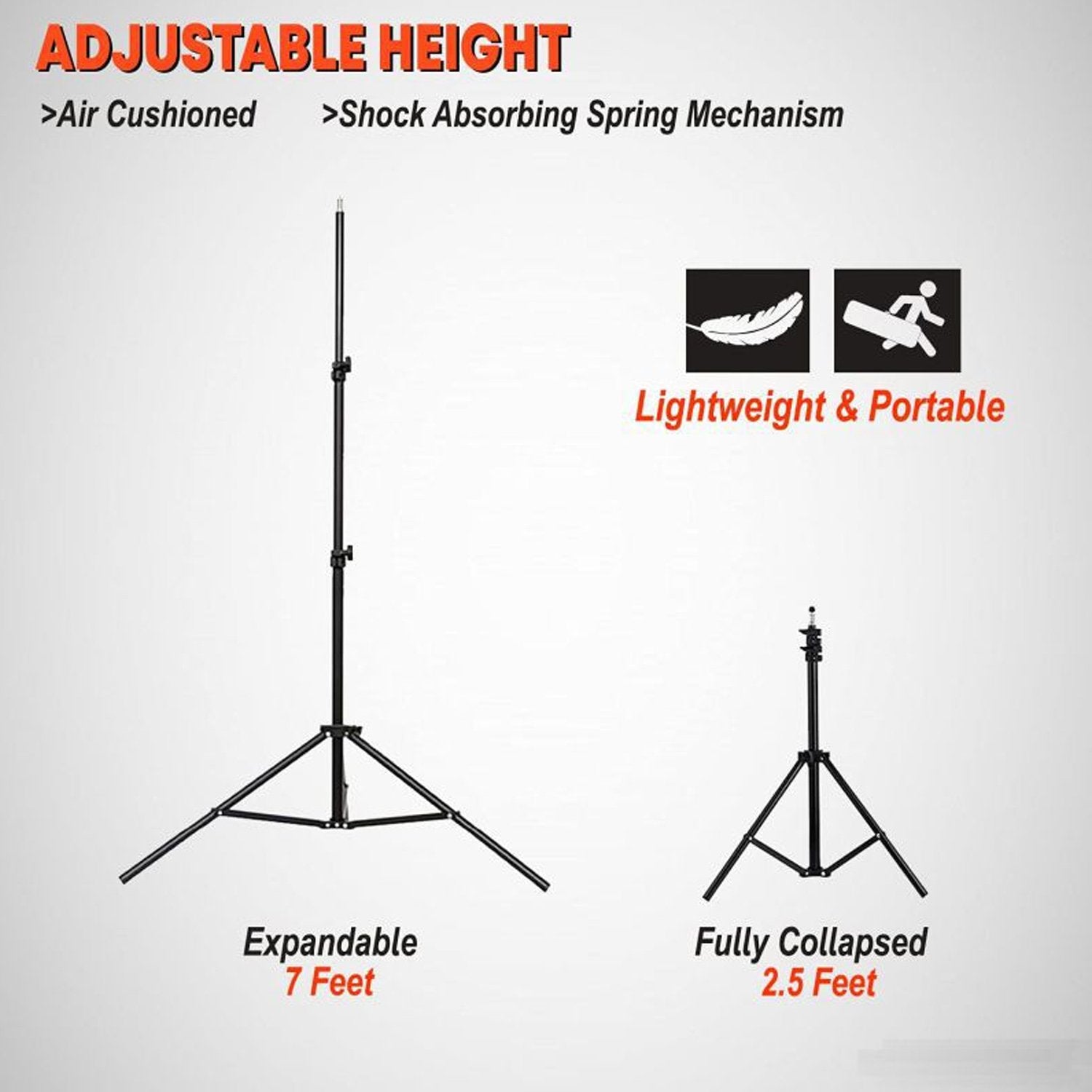 Wukusy 0328 artists portable lightweight metal display easel with adjustable height and weatherproof finish, suitable for art displays.