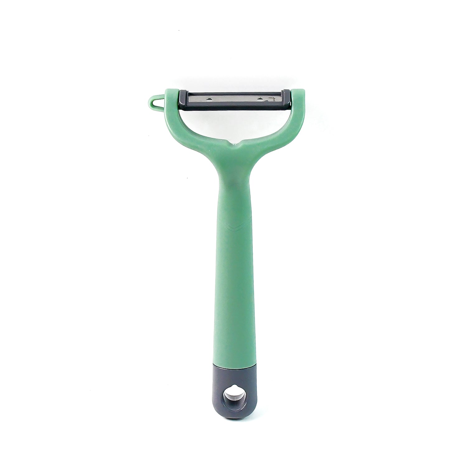 Wukusy Apex Premium ergonomic vegetable and fruit peeler with a comfortable handle, ideal for kitchen prep tasks.
