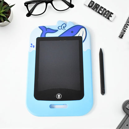 Wukusy portable LCD writing tablet with digital screen for drawing and note-taking, compact and lightweight design.