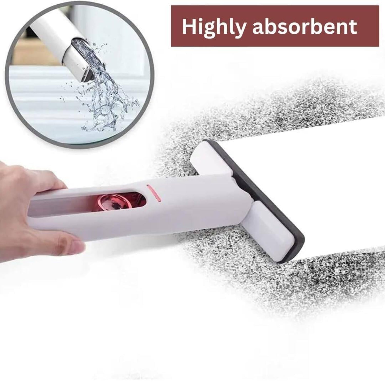 Wukusy premium 2-in-1 windshield wiper for cars, featuring dual blades for clear visibility during rain or snow.