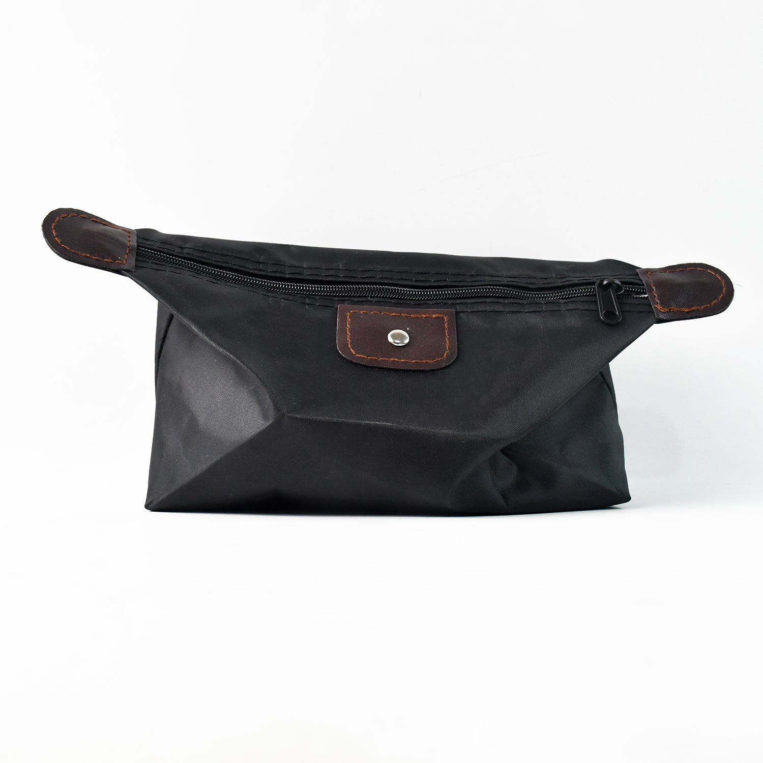 Wukusy premium travel bag organizer pouch with multiple compartments, ideal for toiletries, electronics, and accessories.