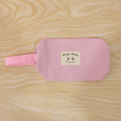 Wukusy multipurpose zipper pouch organizer with compartments, ideal for cosmetics and storage, shown in a close-up image