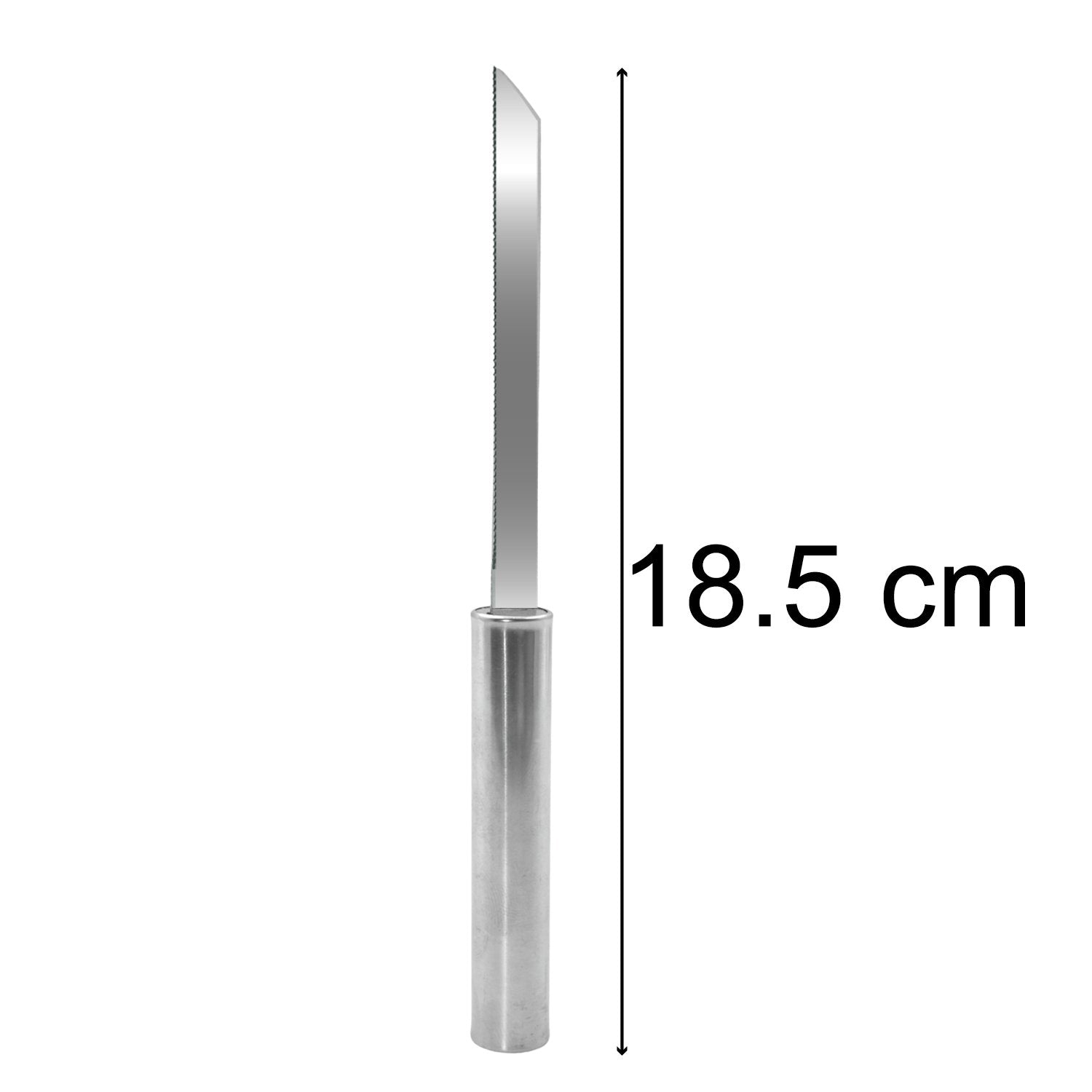 Wukusy utility knife with stainless steel blade and strong grip, pack of 12, shown with blades extended for cutting tasks.