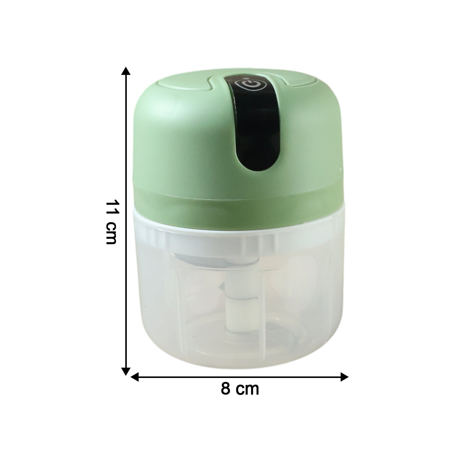 Wukusy mini electric food processor and vegetable chopper with 250ml capacity, suitable for garlic and small food prep tasks