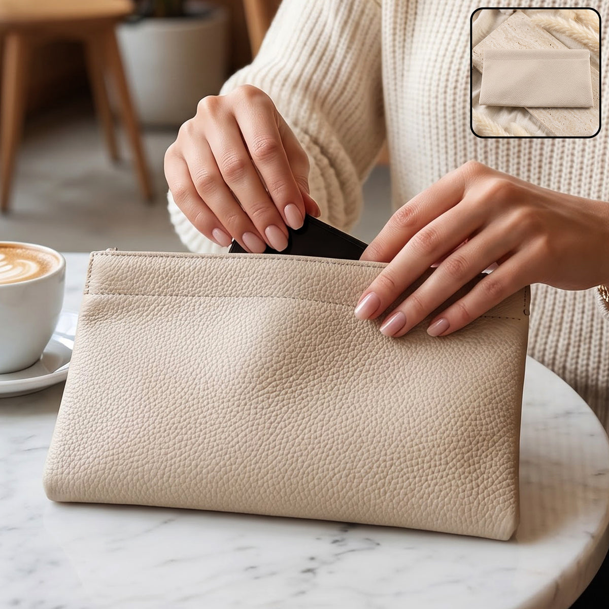 Women Slim Long Wallet With Spacious Card And Cash Storage For Daily Use (1 Pc)