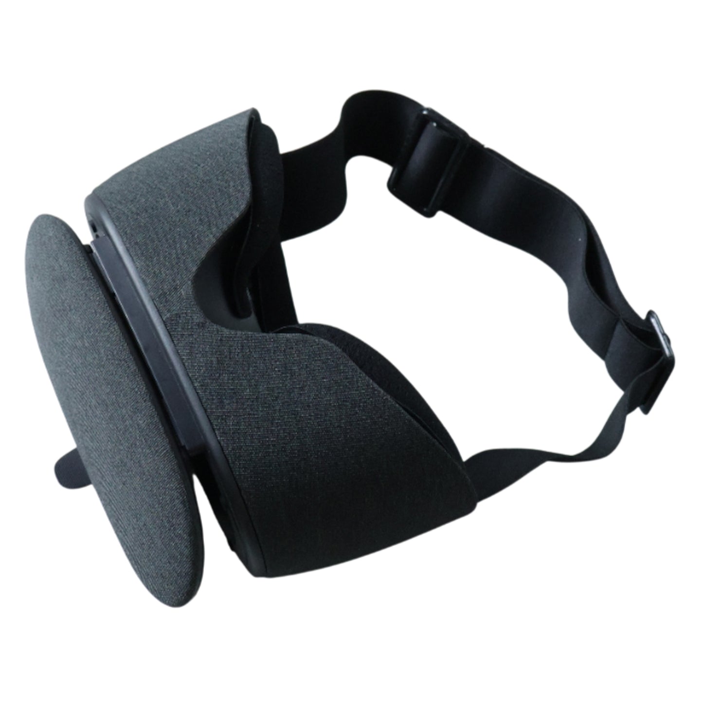 Wukusy VR headset comfort eye mask cover attached to virtual reality glasses, providing comfort during VR gaming or experiences.