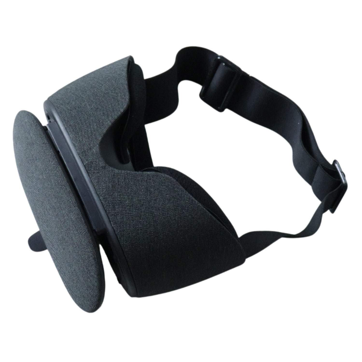 Wukusy VR headset comfort eye mask cover attached to virtual reality glasses, providing comfort during VR gaming or experiences.