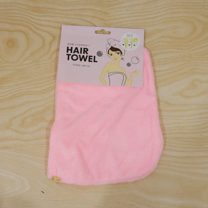 Microfiber Hair Wrap Towel Cap For Women Quick Dry Turban For Bath And Shower