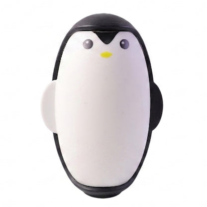Wukusy cute penguin reusable lint roller for clothes and furniture, featuring a penguin-shaped handle and cleaning surface.