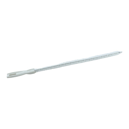 Flexible long reach drain cleaning brush by Wukusy, 45-45.5 cm, with durable bristles for clearing clogged drains.