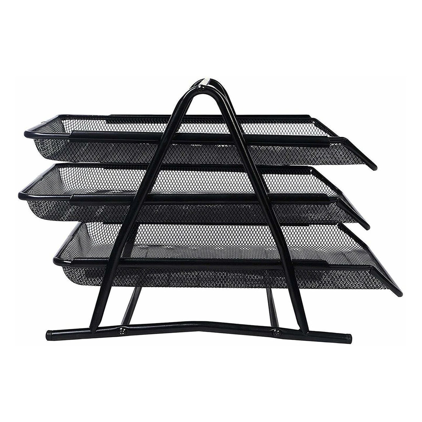 Wukusy heavy-duty metal 3-tier multi rack stand for organizing tools, kitchen items, or storage in a durable, sturdy design