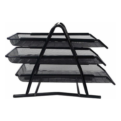 Wukusy heavy-duty metal 3-tier multi rack stand for organizing tools, kitchen items, or storage in a durable, sturdy design