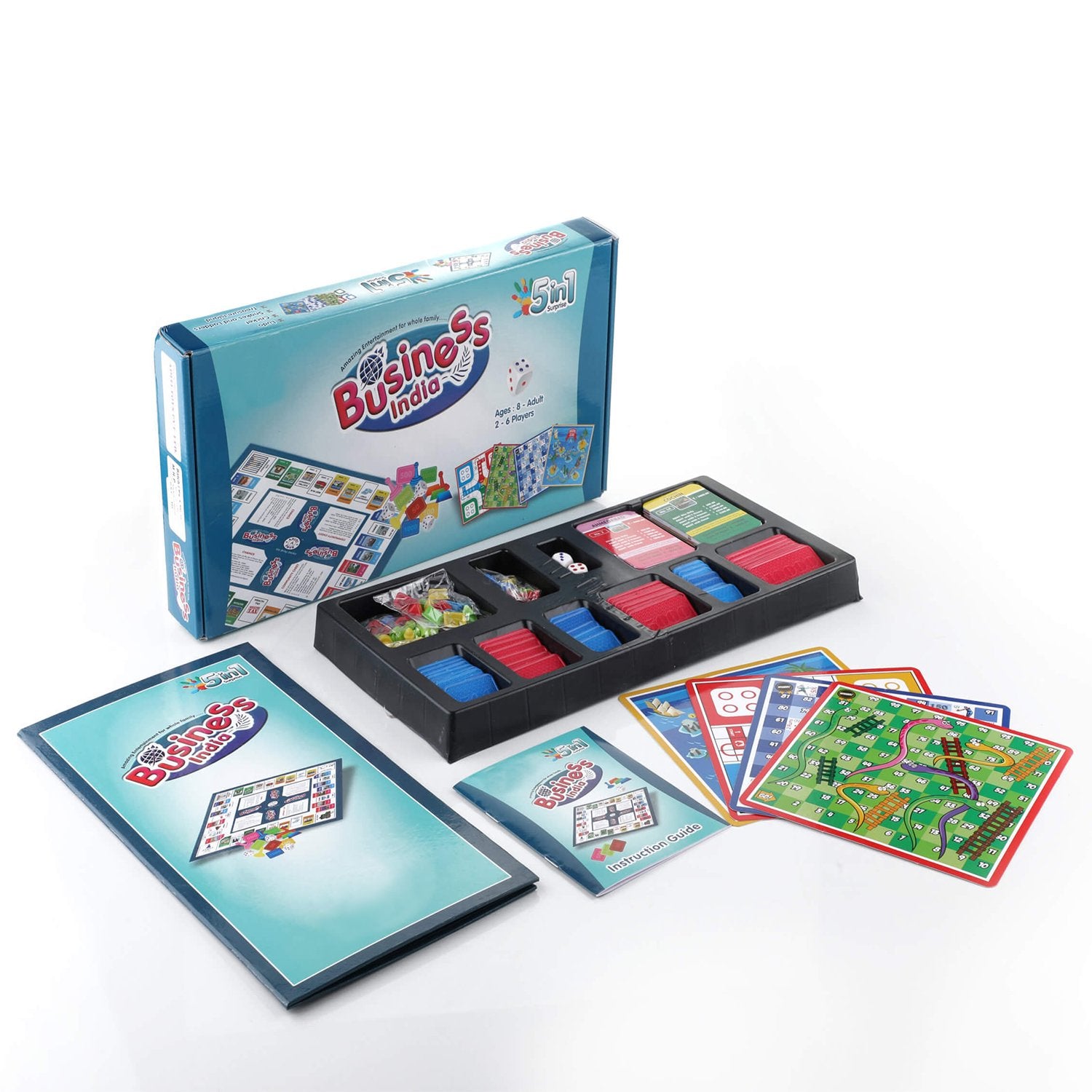 Wukusy 1906 Fun Filled Business Game toy with plastic money coins for young entrepreneurs and aspiring businessmen.