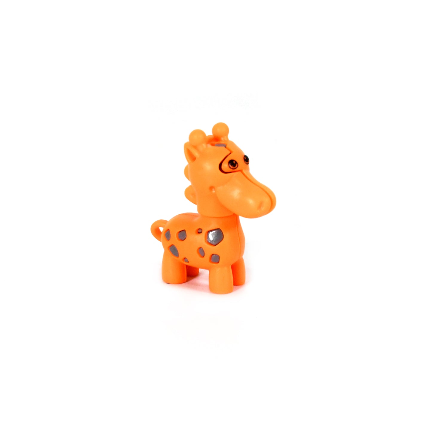 Cute Wukusy extendable giraffe toy with a long, flexible neck and charming appearance, perfect for kids' imaginative play.