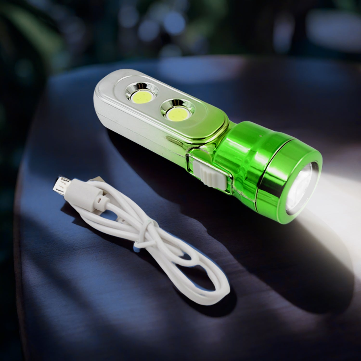 Wukusy multi-functional 3 LED torchlight for home improvement, compact design with adjustable brightness and durable build.