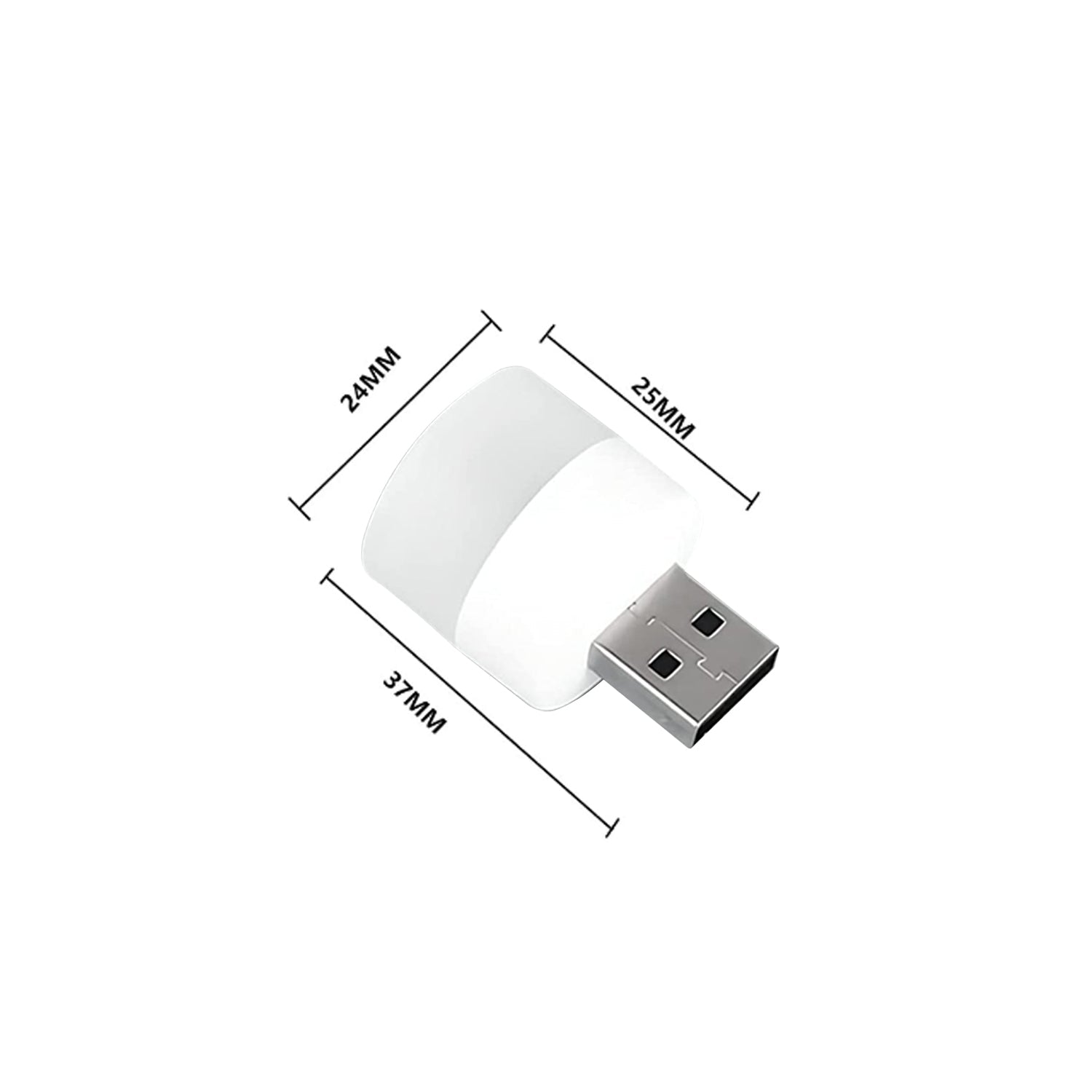 Wukusy 6096a small yellow USB bulb used for room lighting in official settings, compact and energy-efficient.