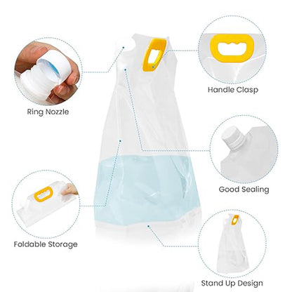 Wukusy airtight refrigerator storage bag, 30x24cm, made of clear plastic, ideal for food storage and organization in the kitchen.