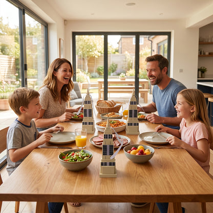 Wukusy Fly Repeller Tabletop Food Protection Fan set of 3, compact electric fans with protective grilles for pest control.