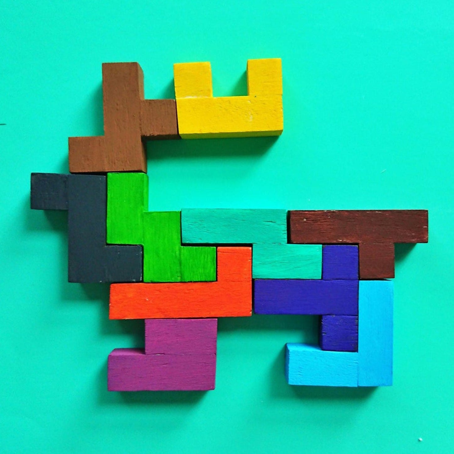 Wukusy 1950 At50 wooden mind game toy for kids and babies, designed for playing and learning fun.