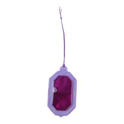 Wukusy lavender gel hanging bathroom air freshener, 9.5g, with a clear hanging string and lavender-scented gel inside.