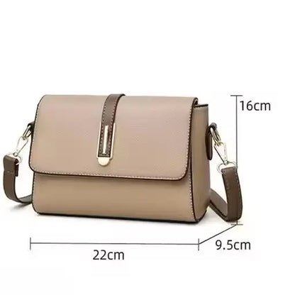 Leather sling bag for women, Ekom crossbody purse with adjustable strap and compact design for everyday use.