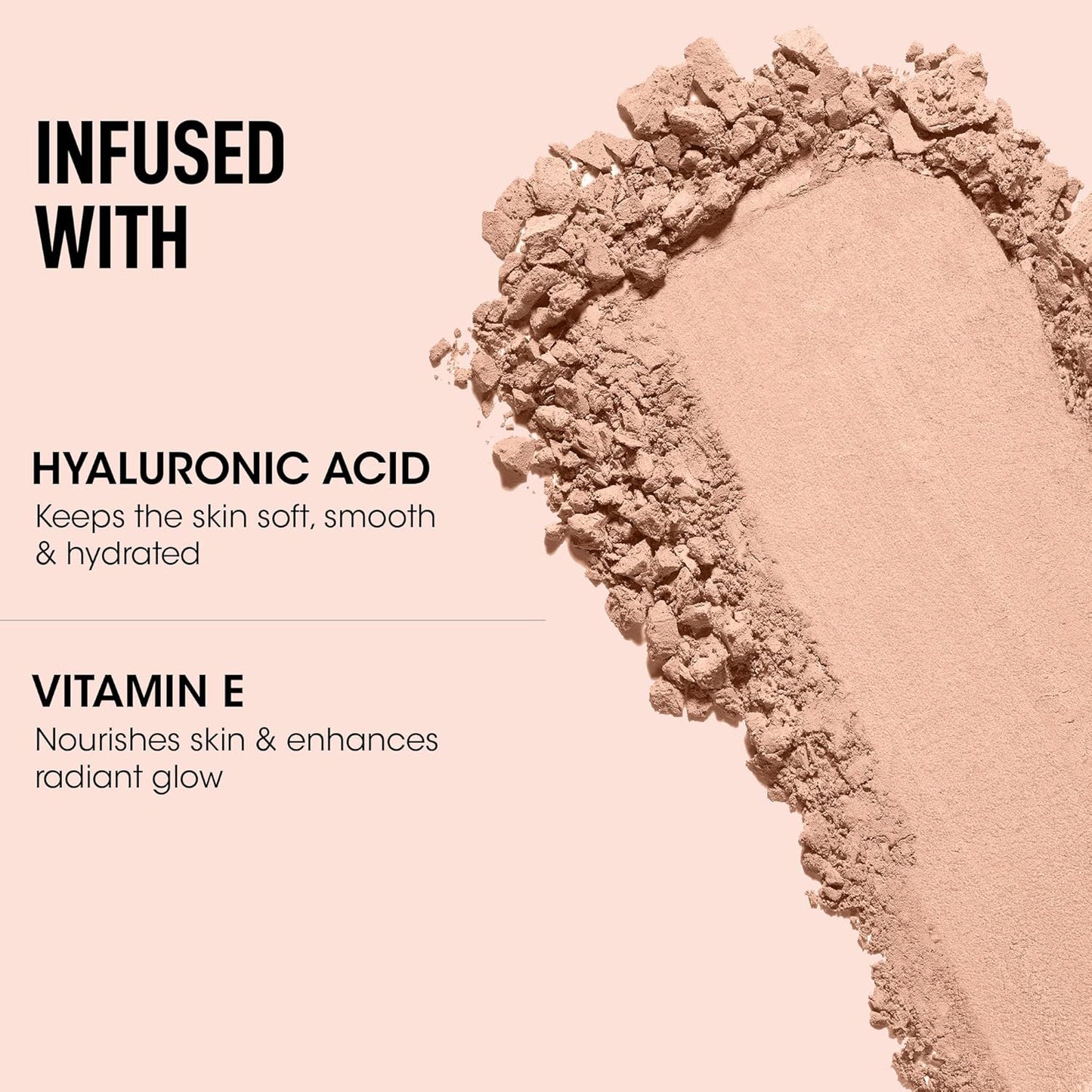 Wukusy Og Beauty Brew Flawless Touch Compact Powder in 9g, open compact showing smooth pressed powder for a natural finish