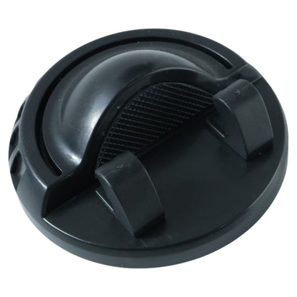 Wukusy 360° rotating anti-slip car dashboard phone holder holding a smartphone securely on a vehicle dashboard