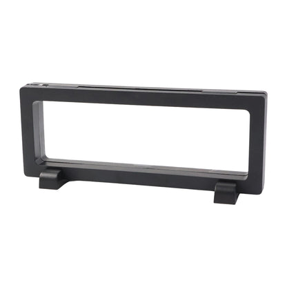 Transparent jewellery display box measuring 23x9 cm, ideal for organizing and showcasing jewelry pieces.
