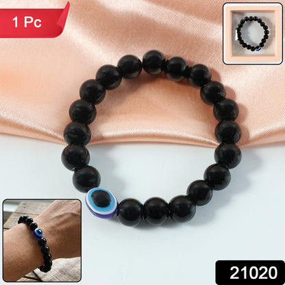 Elegant dual-tone crystal beaded stretch bracelet by Wukusy featuring sparkling beads and a versatile design.