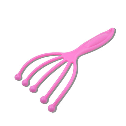 Wukusy handheld scalp massager for deep relaxation and pressure relief, designed for home, office, or travel use.