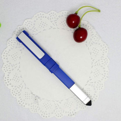Wukusy 7470 pen-shaped phone holder with screwdriver set, stylus, and ballpoint pen, a versatile portable tech tool with hardware design